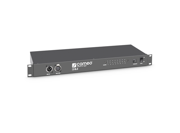 Cameo SB8.3 - 8-channel DMX splitter / booster (3-pin) 